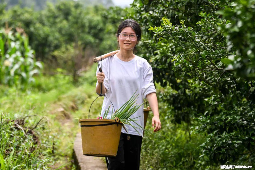 全网追的“扁担女孩”,找了一份暑假工,时薪12元 - 南充生活资讯 - 南充28生活网 nanchong.28life.com